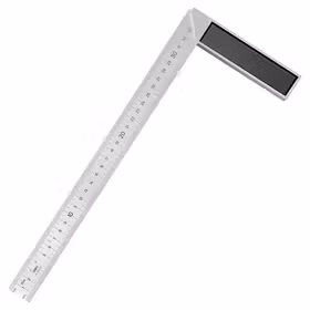 得力 钢角尺铝压铸   350mm；DL302350