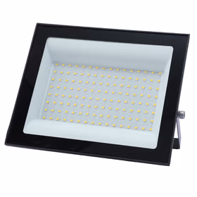 洛林led投光灯射灯户外庭院工厂照明灯室外探照灯强光IP66防水超亮广告灯 100W泛光灯白光6500K压铸铝