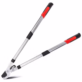 得力 树枝剪齿轮省力伸缩柄   35"SK5特氟龙刀头；DL580323