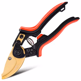 得力 重型修枝剪全金属手柄三开口   8.5"SK5镀钛刀头；DL580223