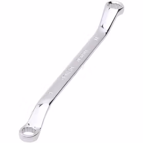 得力 镜面双梅花扳手铬钒钢   9x11mm；DL33209