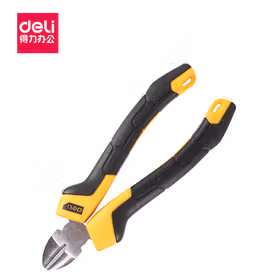 得力 专业级德式斜嘴钳铬钒钢   6寸；DL2206Z(新旧交替，随机发货)