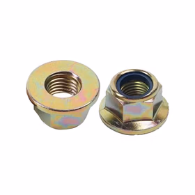 惠象 8级 非金属嵌件六角法兰面锁紧螺母（淬火，镀锌层8&mu;m） GB6183.1 彩锌 1个 M12-1.75