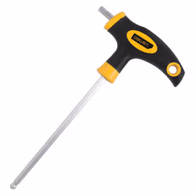 得力 球头T型内六角铬钒钢   6mm；DL2275