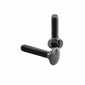 惠象 8.8级 大半圆头方颈螺栓 DIN603 全螺纹 发黑 1个 M6-1*50