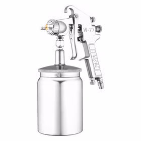 五福气动喷漆枪W-77S(2.5mm)油漆高雾化下壶气泵喷壶家具乳胶漆喷枪