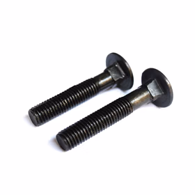 惠象 8.8级 大半圆头方颈螺栓 GB /T 14 半螺纹 发黑 M12-1.75*70