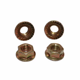 惠象 4级 六角法兰螺母 GB6177.1 彩锌 1个 M6-1