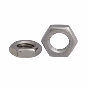 惠象 4级 六角薄螺母 DIN936 本色 1个 M10-1.5