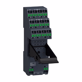 施耐德电气 RXZ push-in 分离式底座,适用于RXM2\RXM4继电器