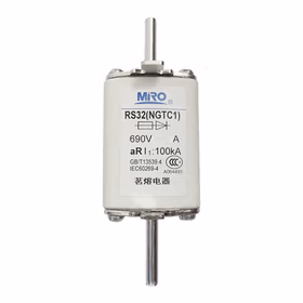 茗熔 方管刀型触头熔断器；RS32 aR 690V/225A