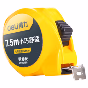 得力 钢卷尺(极小)7.5mx25mm；DL9075S（新旧交替，随机发货）