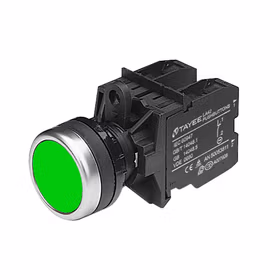 上海天逸电器 方形平头按钮,绿色,带灯；LA42PSDF-22/DC24V/G