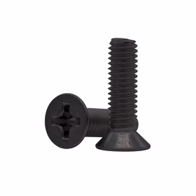 惠象 4.8级 十字沉头机螺钉 YB819（粤标） 全螺纹 黑锌 M2-0.4*10