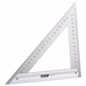 得力 三角尺铝型材   200mm；DL4040