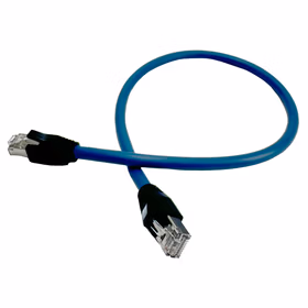 惠象 CAT6 SF/UTP 六类双屏蔽千兆工业网线  蓝色 1米