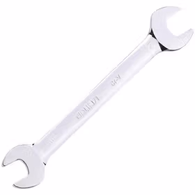 得力 镜面双开口扳手铬钒钢   10x12mm；DL33310