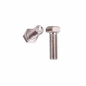 惠象 12.9级 六角头螺栓（环保亮镍） GB /T 5783 全螺纹 亮镍 1个 M8-1.25*16