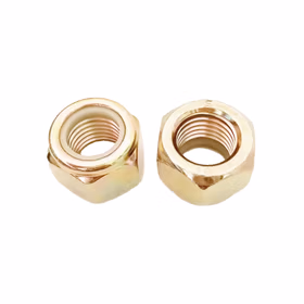 惠象 8级 细牙1型非金属嵌件六角锁紧螺母（淬火） GB889.2 彩锌 1个 M16-1.5