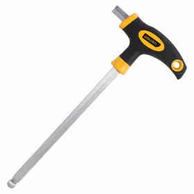 得力 球头T型内六角铬钒钢   10mm；DL2277