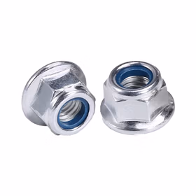 惠象 8级 六角法兰螺母（淬火，厚度5.9，对边10） GB6177.1 白锌 1个 M6-1