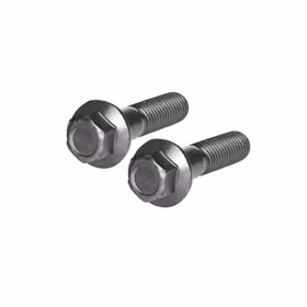 惠象 8.8级 加大系列六角头法兰面螺栓 GB /T 5789 半螺纹 本色 1个 M6-1*45