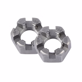 惠象 8级 六角开槽薄螺母（淬火） GB6181 达克罗 1个 M30-3.5