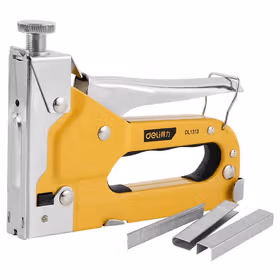 得力 三合一打钉枪套装三款枪钉各2000枚   3合1；DL238104