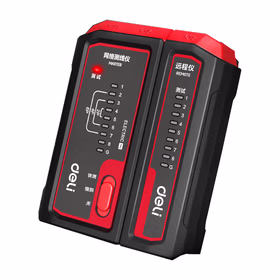 得力 网络测线仪POE测线  RJ45+RJ11；DL335101（新旧交替，随机发货）