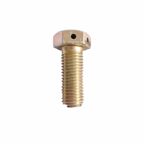 惠象 8.8级 全螺纹细牙六角头螺栓（带孔） GB /T 5786 全螺纹 彩锌 1个 M20-1.5*30