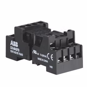 ABB 继电器附件，底座；CR-M4SFB