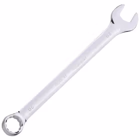 得力 镜面两用扳手铬钒钢   20mm；DL33120