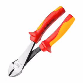 得力 绝缘大头斜口钳   7寸；DL512207