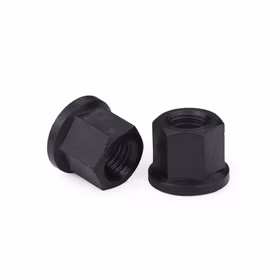 惠象 10级 六角法兰螺母 GB6177.2 发黑 1个 M16-1.5