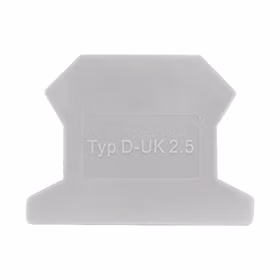 惠象 接线端子附件 端板；D-UK2.5B,20个/包；