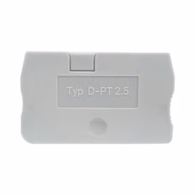 惠象 接线端子附件 端板；D-PT2.5,20个/包；
