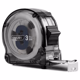 得力 钢卷尺透明壳   3mx16mm；DL270316T