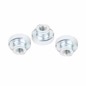 惠象 4级 滚花高螺母 GB806 蓝白锌 1个 M8-1.25