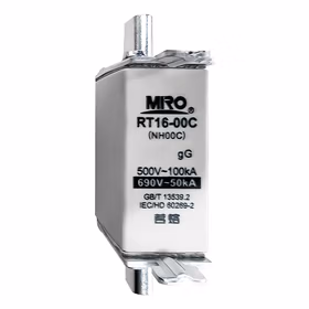 茗熔 方管刀型触头熔断器；NH00C gG 500V/25A