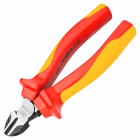 得力 绝缘省力型斜嘴钳   6寸；DL512206