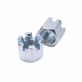 惠象 8级 六角开槽螺母（淬火） GB6180A 达克罗 1个 M30-3.5