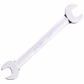 得力 镜面双开口扳手铬钒钢   12x14mm；DL33312