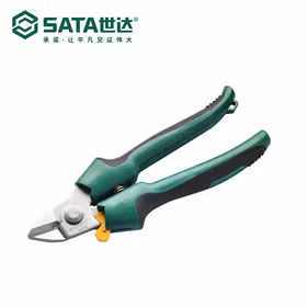 世达 双色柄斜口剪7寸；93110