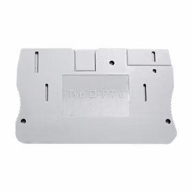 惠象 接线端子附件 端板；D-PT6,20个/包；