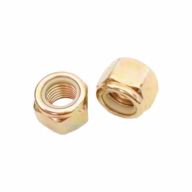 惠象 4级 非金属嵌件六角锁紧螺母（厚度5.9，对边10） DIN985 彩锌 1个 M6-1