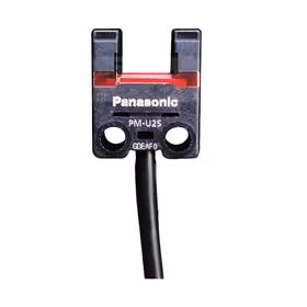松下(Panasonic) U型微型光电传感器[超小型电缆型],放大器内置；PM-U25