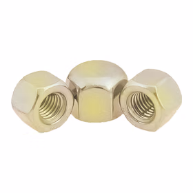 惠象 4级 矮型盖型螺母（对边8，厚度7.2） DIN917 彩锌 1个 M5-0.8