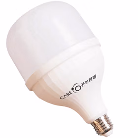 开尔照明（CARE） LED节能灯泡E27螺口物业工厂商用28W白光6500K  T100柱形灯  1只