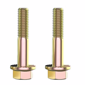 惠象 10.9级 加大系列六角头法兰面螺栓（对边13） GB /T 5789 半螺纹 彩锌 1个 M8-1.25*50