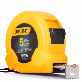 得力 钢卷尺5mx19mm；DL280519（新旧交替，随机发货）
